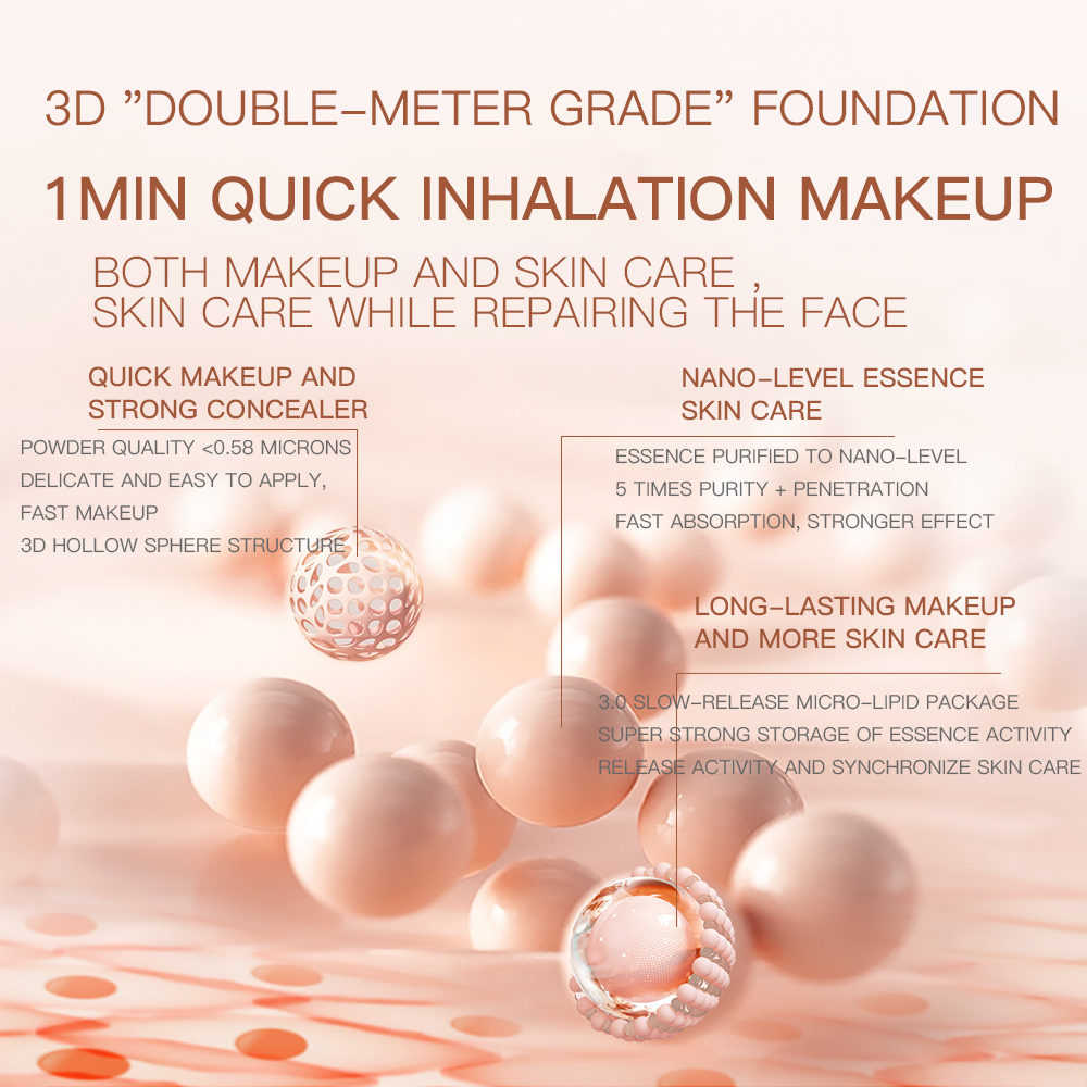 Natural Color Soft Skin Co OEM Foundation for All Skin Types